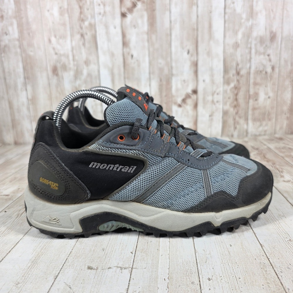 Montrail Gore-Tex Women's Trail‎ Running Shoes Gray Orange Size 8